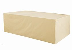 Grand Patio Rectangular Patio Table Cover, Weather-Resistant Patio Table and Chair Covers, Water ...