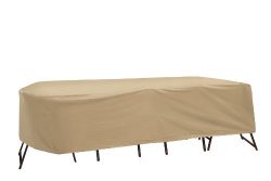 Protective Covers Weatherproof Patio Table Chair Set Cover, 60 Inch x 66 Inch, Oval/Rectangle Ba ...