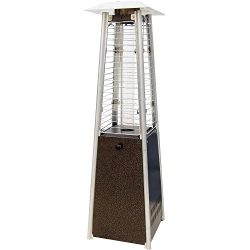 Hanover HAN0202HB Mini Pyramid Tabletop Propane Patio Heater