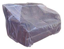 Furniture Cover Plastic Bag for Moving Protection and Long Term Storage (Sofa_2Packs)