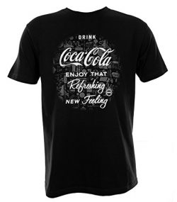 Coca-cola “Drink Coca-Cola” Men’s Black T-shirt (Large)