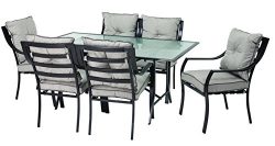 Hanover ODLA-7PC-CU-GL Lavallette 7-Piece Outdoor Dining Set