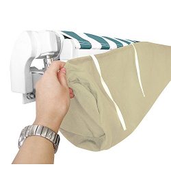 Yunhigh Patio Awning Rain Cover 4M Protector Garden Awning Canopy Cover Storage Bag – Beige