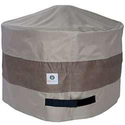 Duck Covers Elegant Round Fire Pit Cover, 50-Inch