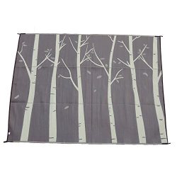 Snowbird Light Reversible Mat-Forest 9 ft. x 12 ft. (Beige/Brown)