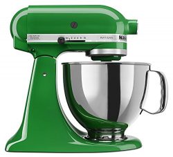 KitchenAid KSM150PSCG Artisan Series 5-Qt. Stand Mixer with Pouring Shield – Canopy Green