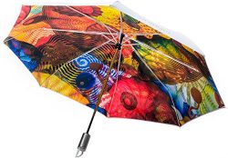 Chihuly Pergola Umbrella Silver (Folding)