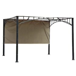 12′ Universal Pergola Side Sunshade – Beige