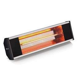 Xinlun Electric Patio Heater, Wall Mounted Infrared Heater with Remote, PV15R