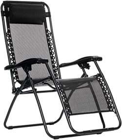 AmazonBasics Zero Gravity Chair – Black