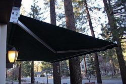 Strong 16’w x11.5’d Outdoor Patio Cover Yard Awning Retractable Sun Shade Shelter Co ...