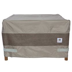 Duck Covers Elegant Square Fire Pit Cover, 40-Inch