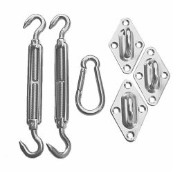 BlueDot Trading Triangle Shade Sail Hardware Kit