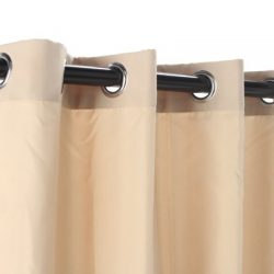 Gazebo Indoor Outdoor Window Panels, 50 by 96, Khaki