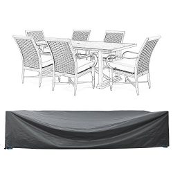 COVERKING CLUB 110″ L x 84″ W x 28″ H Patio Furniture Set Covers Waterproof Ou ...