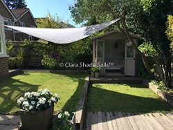 Clara Shade Sail Garden Sun Sail Waterproof 98% UV Premium Canopy Awning Patio Outdoor Indoor DI ...