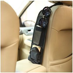 Coohole New Car Seat Side Storage Organizer Interior Multi-Use Bag Accessory (Black)