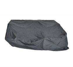 Leaptiime Patio Outdoor Sofa Cover All Weather Protective Patio Furniture Sofa Cover with Drawst ...