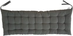 Cottone 100% Cotton Bench Pads w/ Ties  | 42” x 16”| Extra-Comfortable & Soft Bench Cushions ...