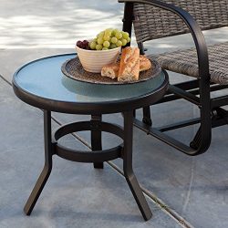 Coral Coast Del Rey 20 in. Patio Side Table