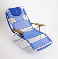 Ostrich 3 N 1 Beach Chair / Lounger Color: Blue [3N1-1001B]