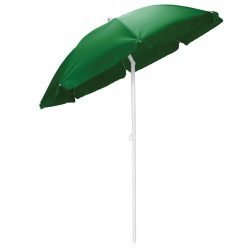 Picnic Time Outdoor Canopy Sunshade Umbrella 5.5″, Green