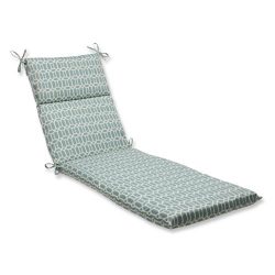 Pillow Perfect Outdoor Rhodes Quartz Chaise Lounge Cushion