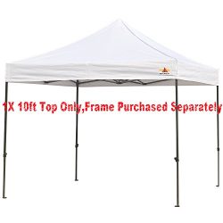 ABCCANOPY Deluxe replacement canopy top/roof for 10×10 ft Ez Pop Up canopy gazebo,NOT INCLU ...