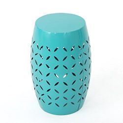 Christopher Knight Home 301567 Lilac Ckh Outdoor Accent Tables, Teal