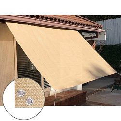 Alion Home Sun Shade Privacy Panel with Grommets on 4 Sides for Patio, Awning, Window Cover, Per ...