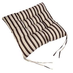 Sothread Soft Striped Chair Cushion Indoor/Outdoor Garden Patio Home Kitchen Office Sofa Seat Pa ...