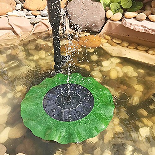 V-Best Solar Fountain Pump for Bird Bath,Small Water ...