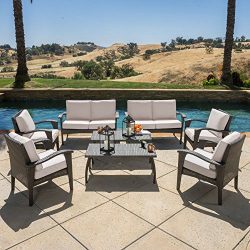 Diensday Outdoor Furniture|Sectional Chair Sofa Patio Sets Clearance Deep Seating Cushions Chat  ...