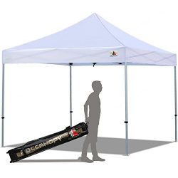 ABCCANOPY PRO Ez Pop up Canopy Tent Commercial Instant Gazebos with Roller Bag and Weight Bag (1 ...