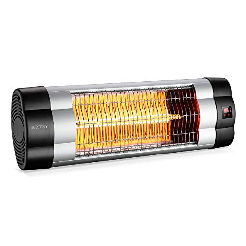 SURJUNY Infrared Heater, Electric Wall-mounted Patio ...