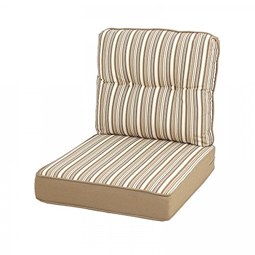 Quality Outdoor Living All Weather Deep Seating Patio Chair Seat and