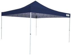 Caravan Canopy M-Series 2 Pro 12 X 12 Foot Straight Leg Canopy Kit, Navy Blue