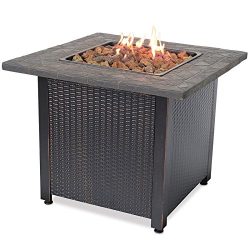 Endless Summer GAD1420M, LP Gas Outdoor Fire Table, Multi Color