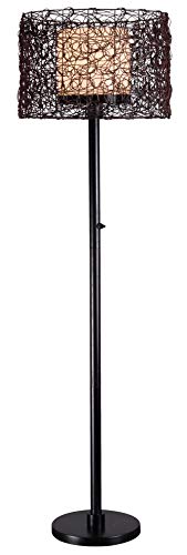 Kenroy Home 32220BRZ Tanglewood Outdoor Floor Lamp, 59 Inch Height, 16 Inch Diameter, Bronze