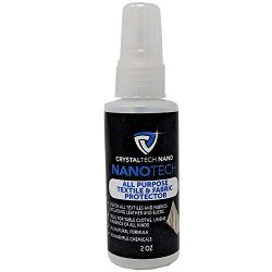 CrystalTech Nano Stain and Water Repellent Fabric Protector Spray | Nano Liquid Glass Technology ...