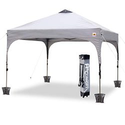 ABCCANOPY Canopy Tent 10 x 10 Pop-Up Commercial Canopy Instant Shelter Tents Popup Outdoor Porta ...