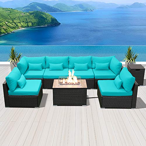 Modenzi Outdoor Sectional Patio Furniture with Propane ...