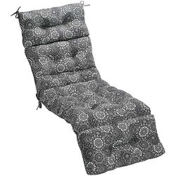 AmazonBasics Lounger Patio Cushion Patio Cushion – Black Floral