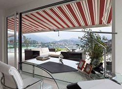ADVANING 10’x8′ Manual Patio Retractable Awning | Luxury Series | Premium Quality, 1 ...