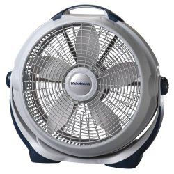 Lasko 3300 20″ Wind Machine Fan With 3 Energy-Efficient Speeds – Features Pivoting Head fo ...