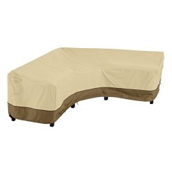 Classic Accessories Veranda V-Shaped Sectional Sofa Cover, X-Large