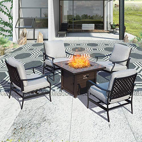 Patio Festival ® Outdoor Patio Conversation Set CSA Certification